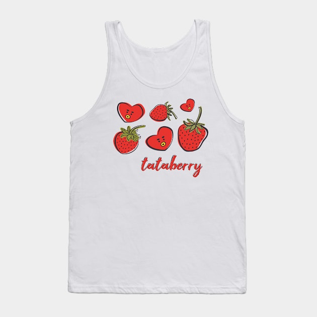 TATABERRY (BT21) Tank Top by goldiecloset